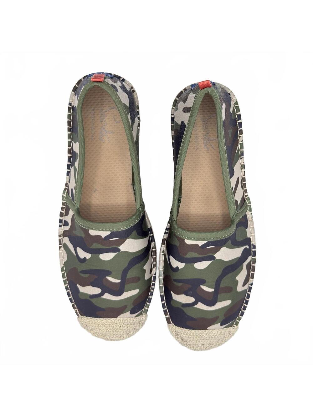 Sea Star Beachcomber Camo Espadrille Water Shoes Neoprene Slip On Flats Size 10